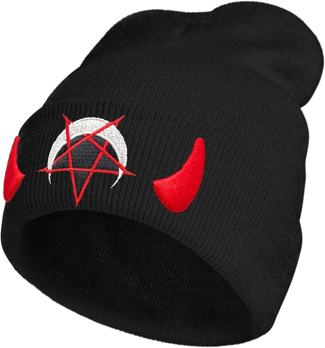 Gorro punto calavera bordado para hombre mujer