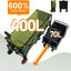 Carrito plegable 51.2pulg frenos carga 400L camping