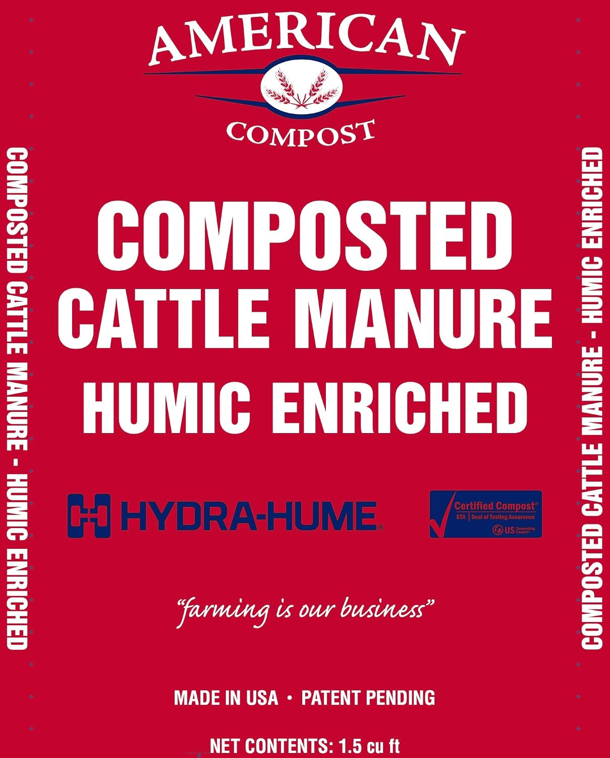 Abono enriquecido Hydra-Hume para suelo y plantas