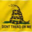 Bandera 4x6ft Don't Tread On Me Poliéster Doble Costura