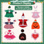 8 Trajes Ganso Decoración Porche Vacaciones Halloween
