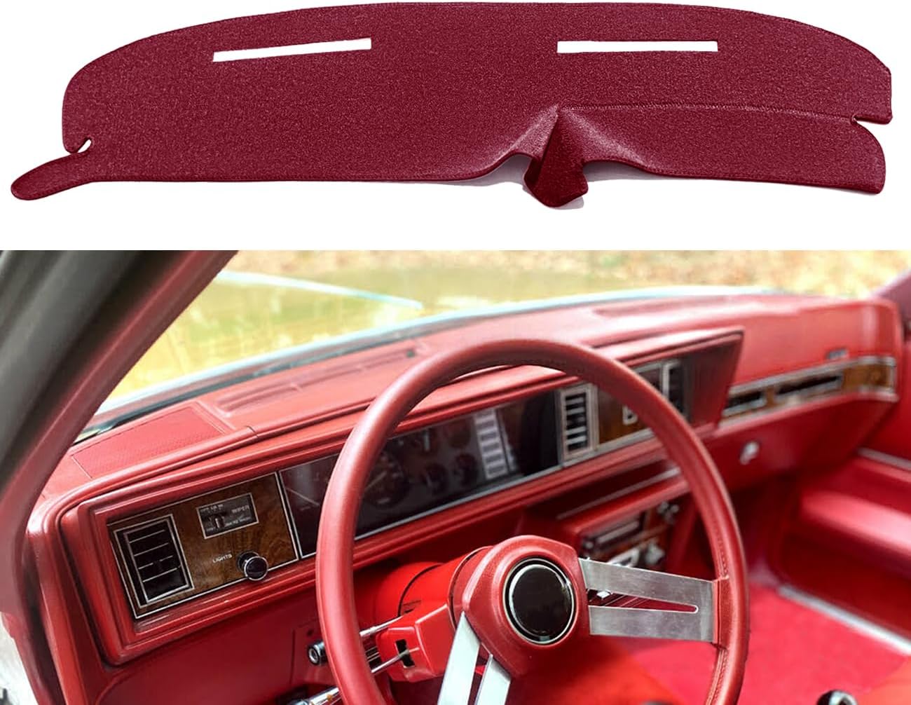 Funda salpicadero Oldsmobile Cutlass F146 marrón