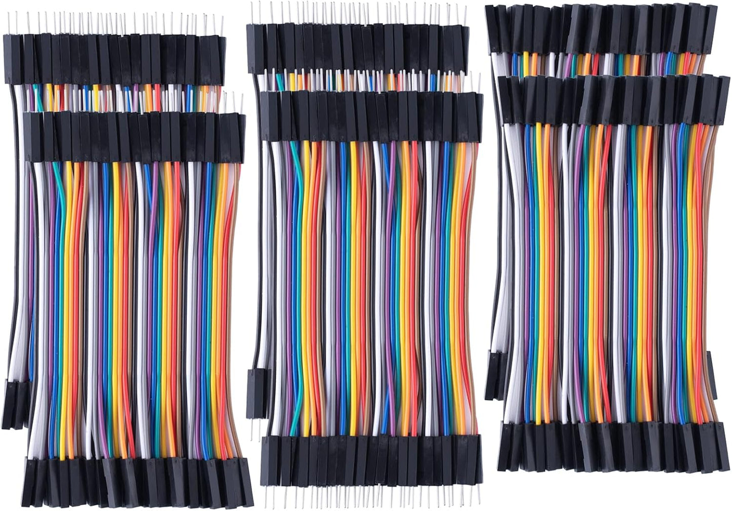 Kit cables puente 10cm 240 comp Arduino Raspberry Pi