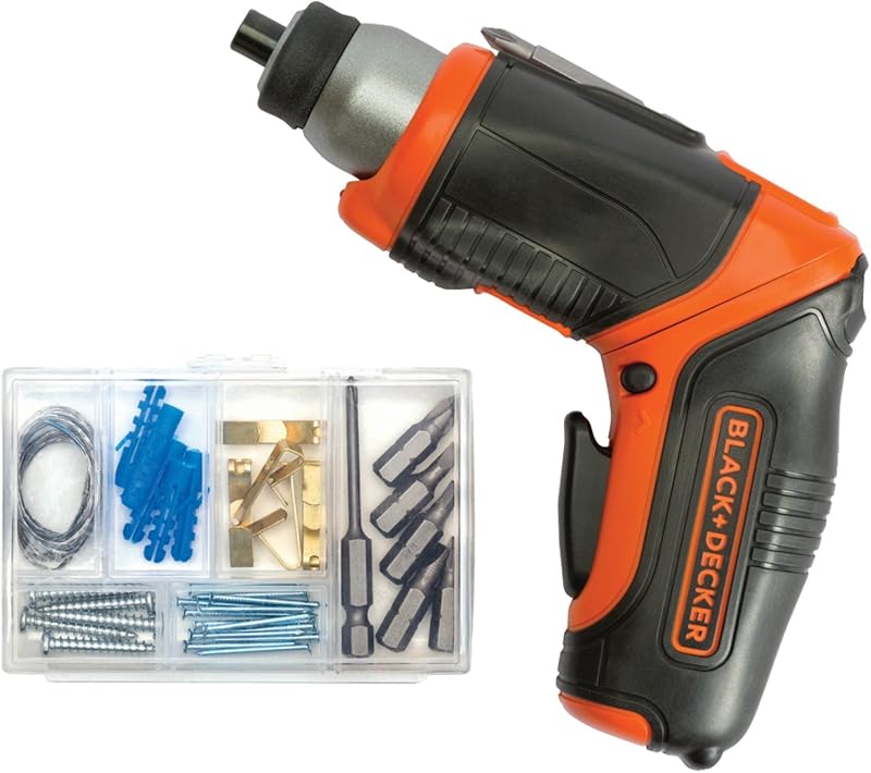 Destornillador inalámbrico 4V recargable set 42 pzas