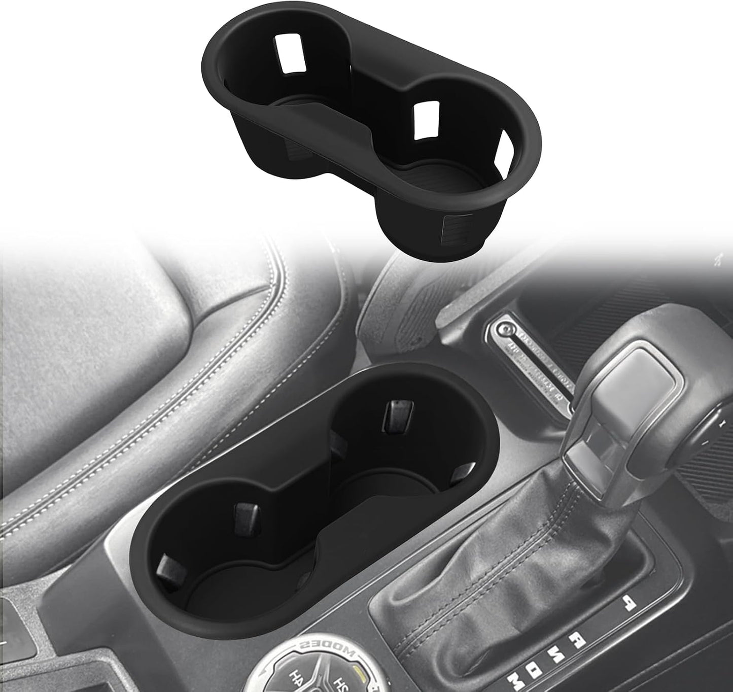 Insertos portavasos comp Ford Bronco 21-25 goma silicona