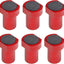 6 Abrazaderas Banco Perro 3/4pulg Aluminio Antideslizantes