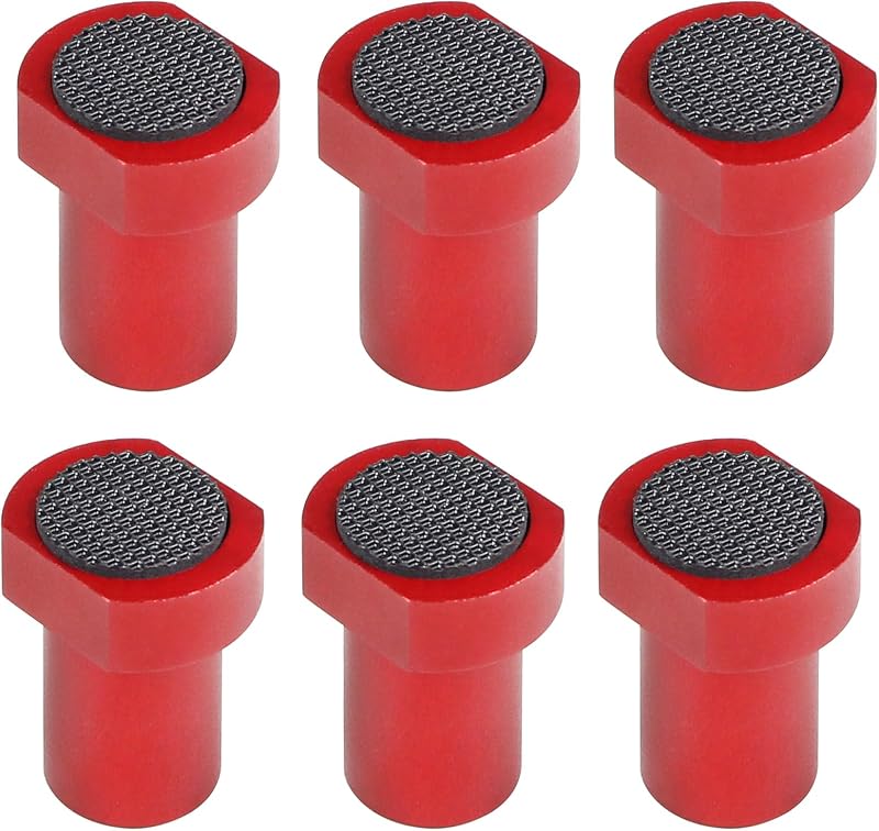 6 Abrazaderas Banco Perro 3/4pulg Aluminio Antideslizantes