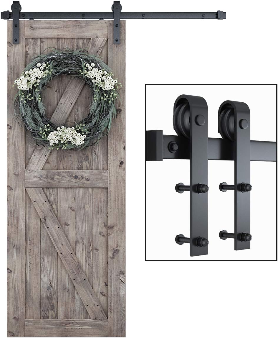 Kit herrajes puerta corrediza granero 5ft ajustable 30pulg