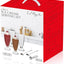 Set 9 Pzas para Servir Helado 4 Tazas 1 Cucharada Plateado