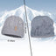 Conjunto bufanda gorro invierno hombre forro polar