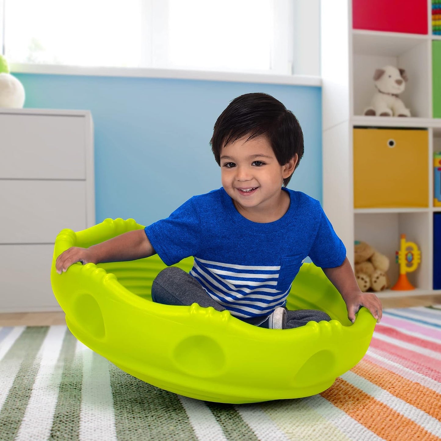 Disco tambaleante para niños con cúpula escalada 2 tamaños