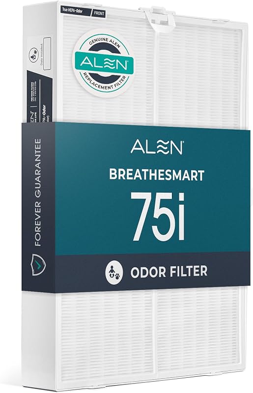 Filtro HEPA para purificador BreatheSmart captura alérgenos