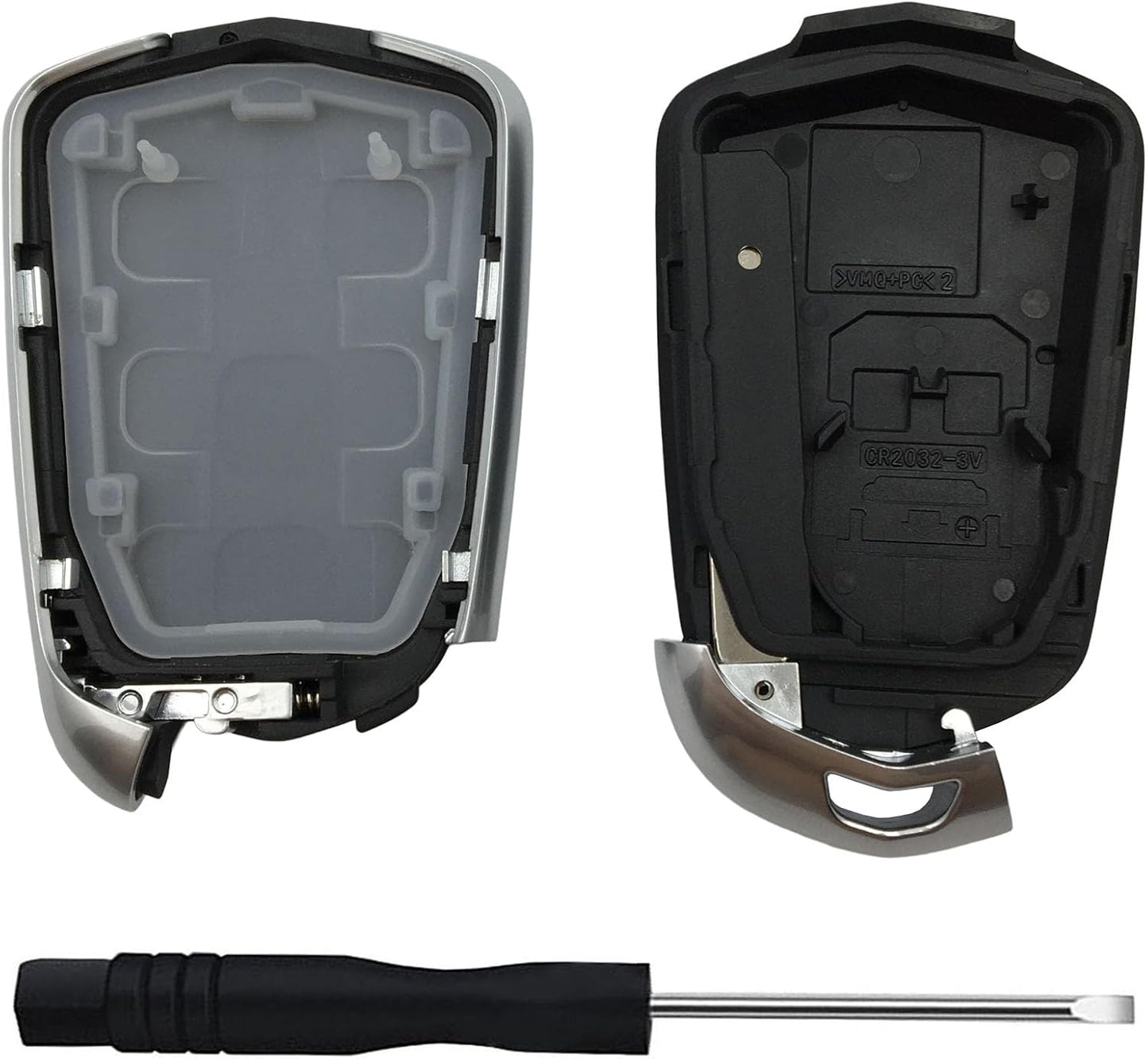 Funda llavero remoto sin llave Cadillac 5 botones