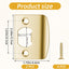 Set 2 placas puerta universal con pestillo 2-1/4x1-7/16