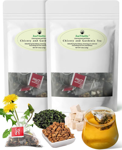 Té orgánico achicoria gardenia sin azúcar para diabéticos