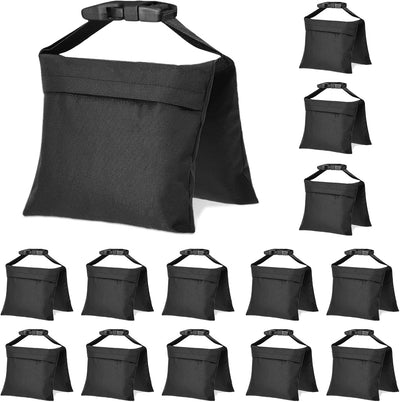 14 Pack Sacos Arena con Correas Hebilla Soporte Luz