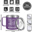 Taza 14oz aislada con tapa y pajita para mujer inspiradora
