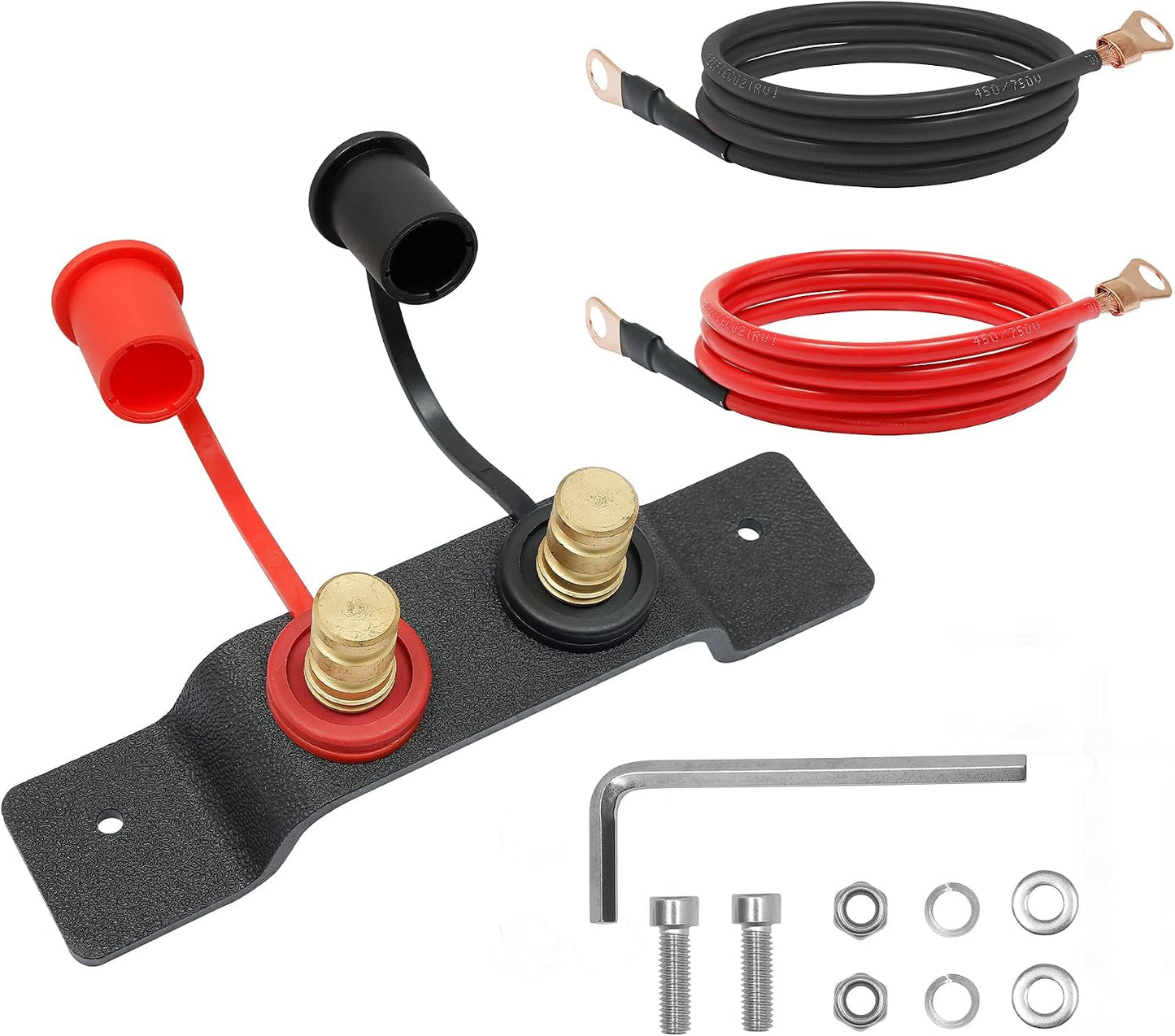 Kit reubicación terminales batería UTV ATV camión