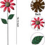4 Estacas Metal Flores Decorativas Jardín Primavera