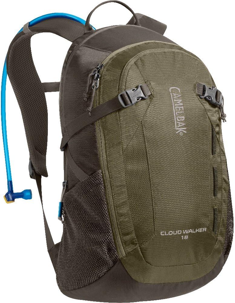 Pack hidratación 18L verde oscuro/negro oliva