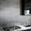 10 Azulejos Metal Autoadhesivos Cocina 12x12pulg Color Plateado
