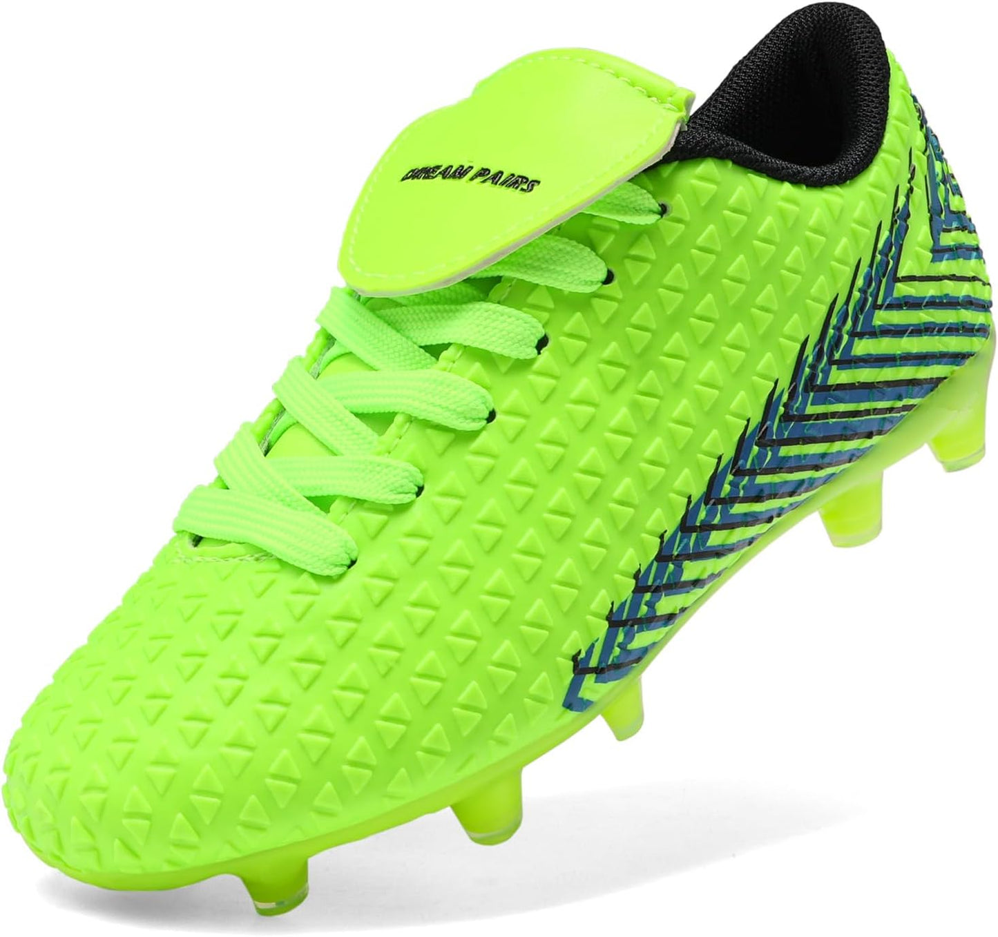 Zapatos fútbol para niños niñas terreno firme