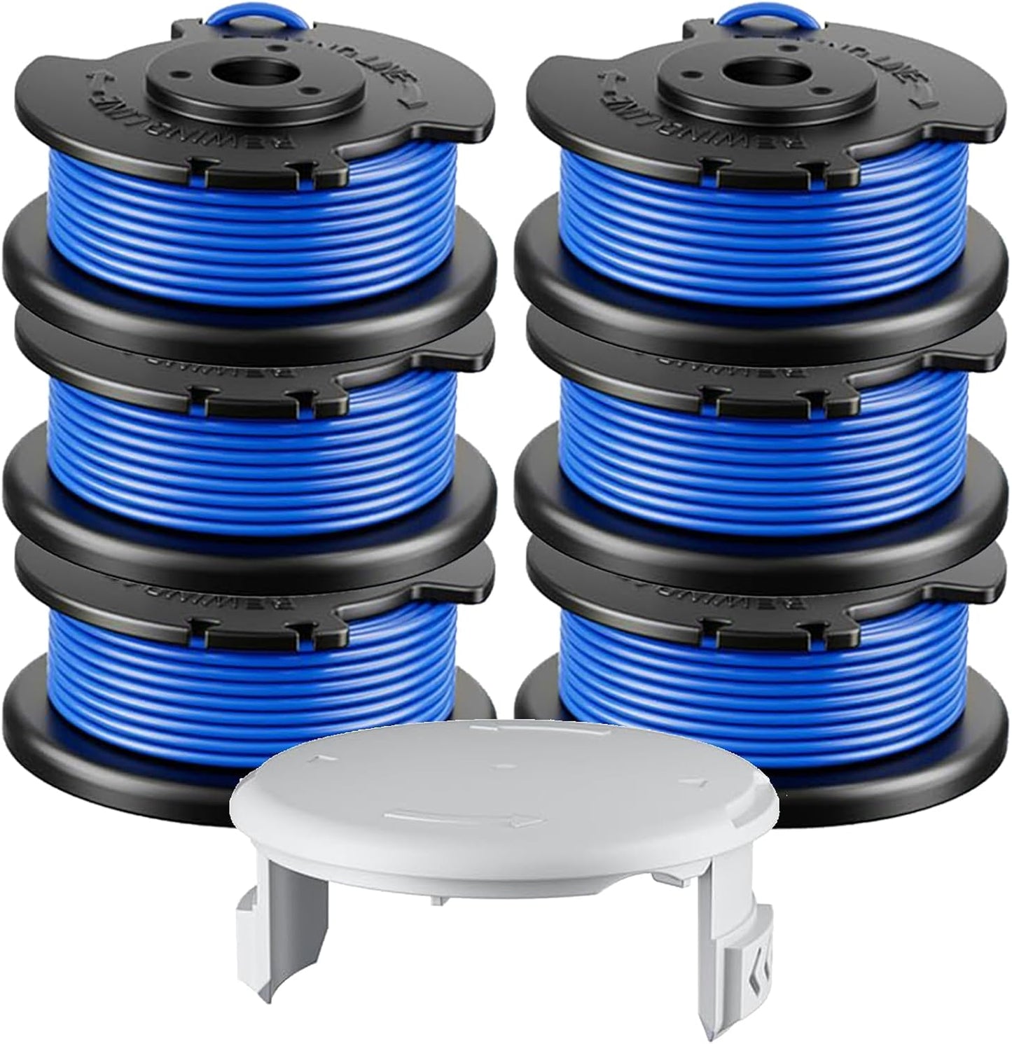 7 Carretes 0.065" comp Hart 6 carretes 1 tapa