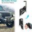 Soporte matrícula universal abatible para 4x4 camiones