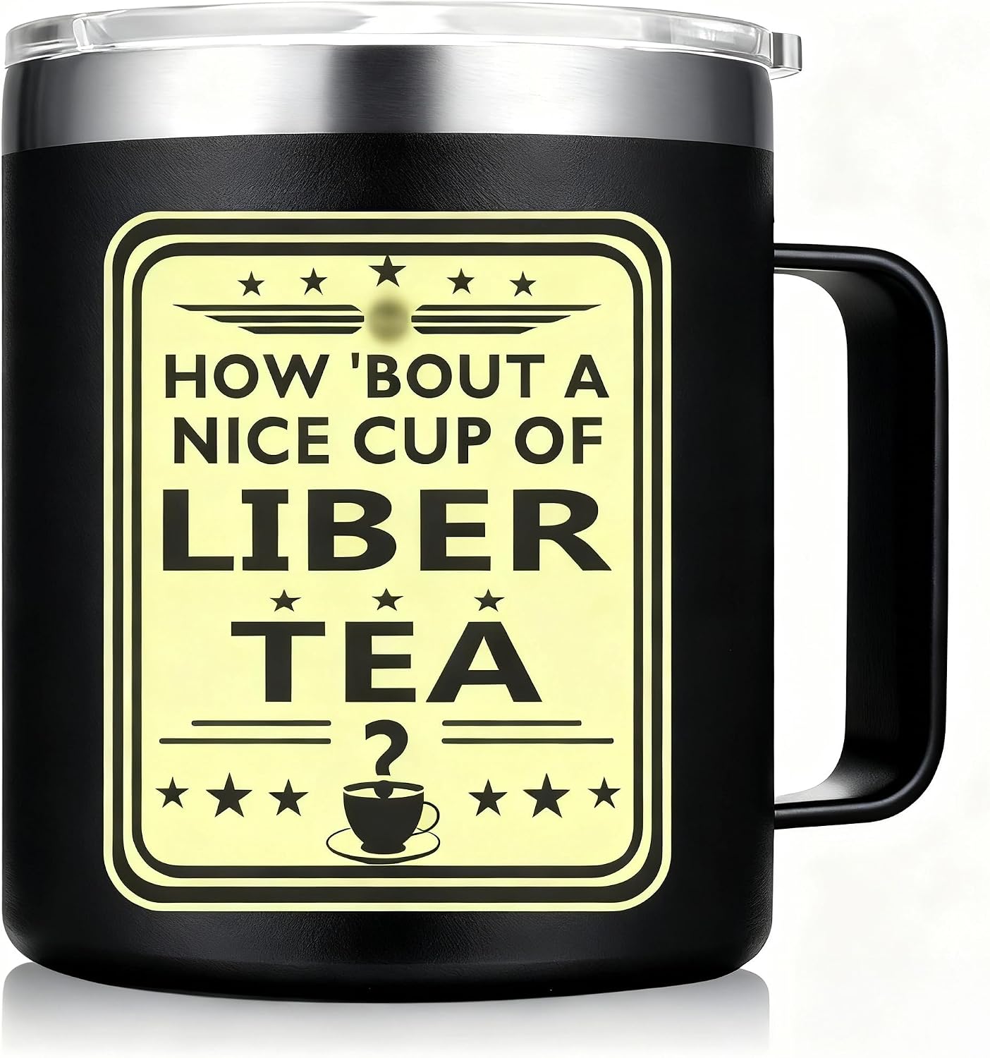Taza acero inox para gamer papá divertida