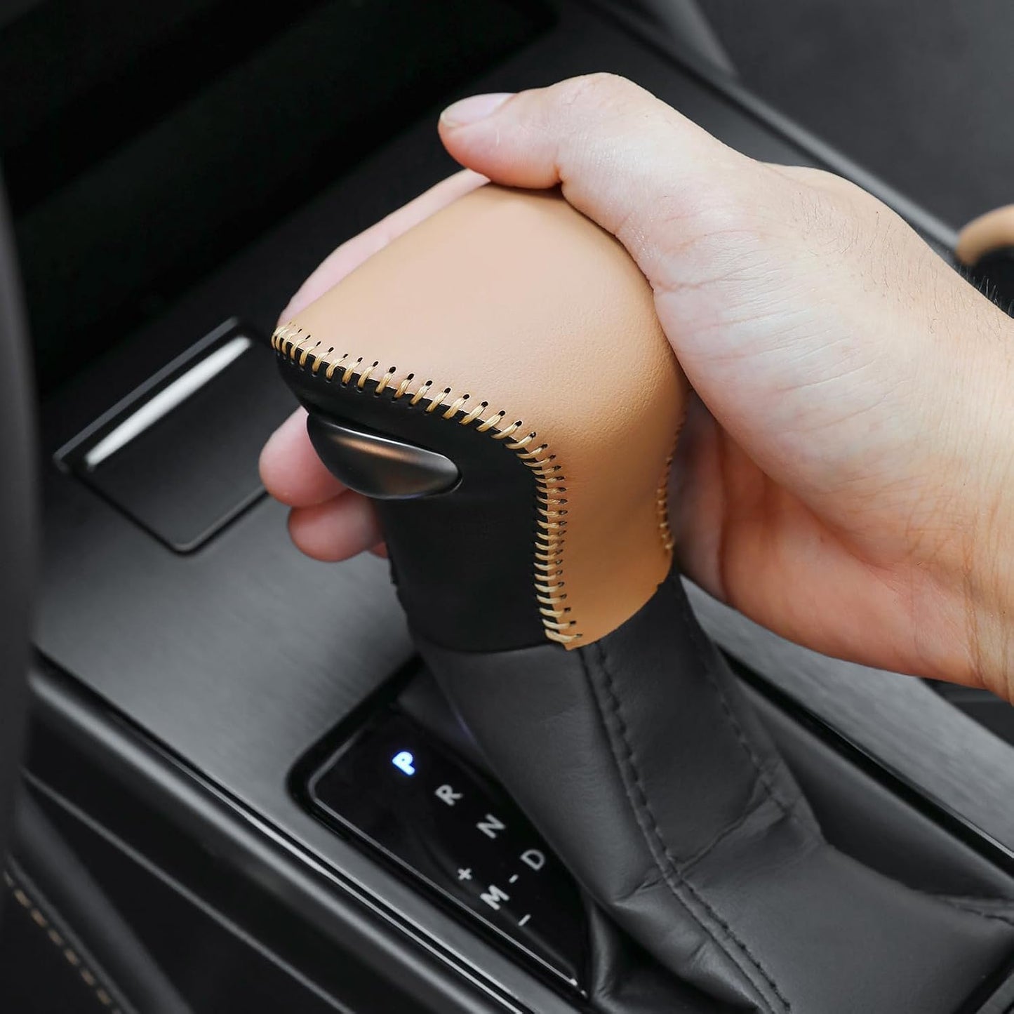 Funda palanca cambios Lexus ES300h ES350 piel interior