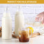 Botellas vidrio borosilicato 34oz sin BPA para jugos