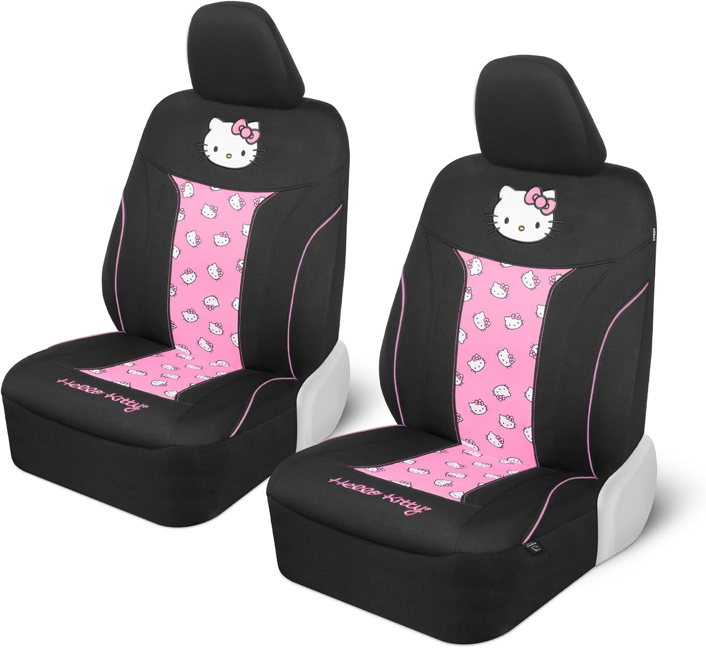 Fundas asiento coche Hello Kitty rosa poliéster duradero