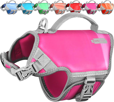 Chaleco salvavidas neopreno perro xs rosa