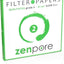 Papel filtro laboratorio 9.4pulg flujo lento 100 discos