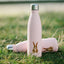 Botella agua acero inox doble pared rosa 17oz