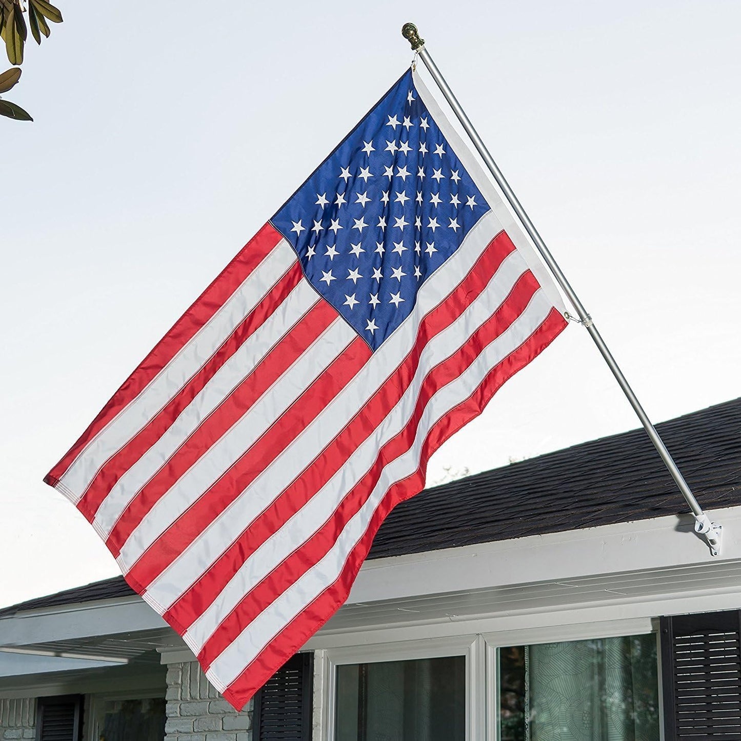 Bandera estadounidense 3x5ft para exteriores resistente