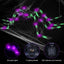 Araña iluminada Halloween 4ft decoración interior exterior