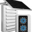 Kit ventilación solar 15W contenedores envío doble