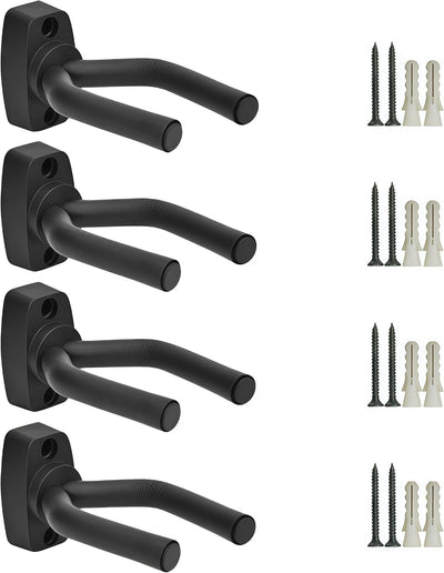 Soporte pared guitarra pack 4 unidades adapta todos tamaños