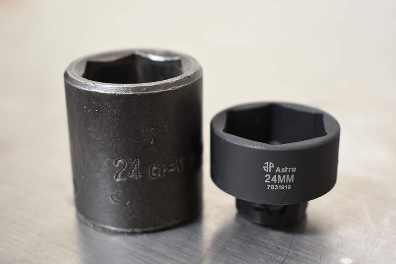 Set 19 Pzas Llaves Vaso Impacto Nano 3/8"