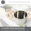 Taza medidora acero inox 1 1/2 tazas
