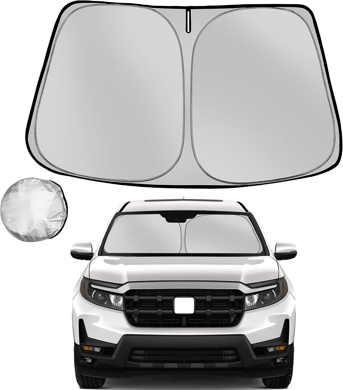 Parasol plegable para parabrisas Honda Ridgeline 17-25