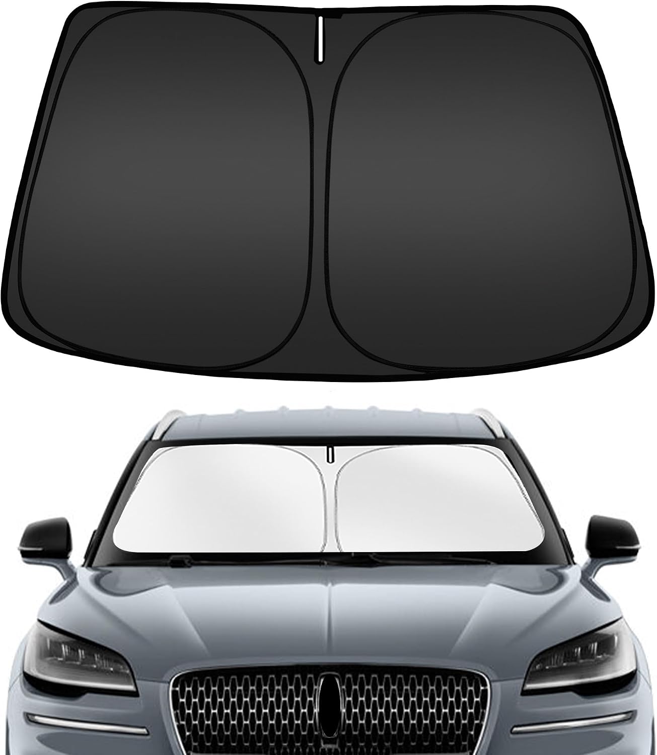 Parasol plegable para Lincoln Aviator 20-26 bloquea UV
