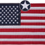 Bandera náutica USA 16x24" 50 estrellas ojales latón
