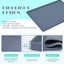 Tapete silicona impermeable 34x19pulg cocina baño
