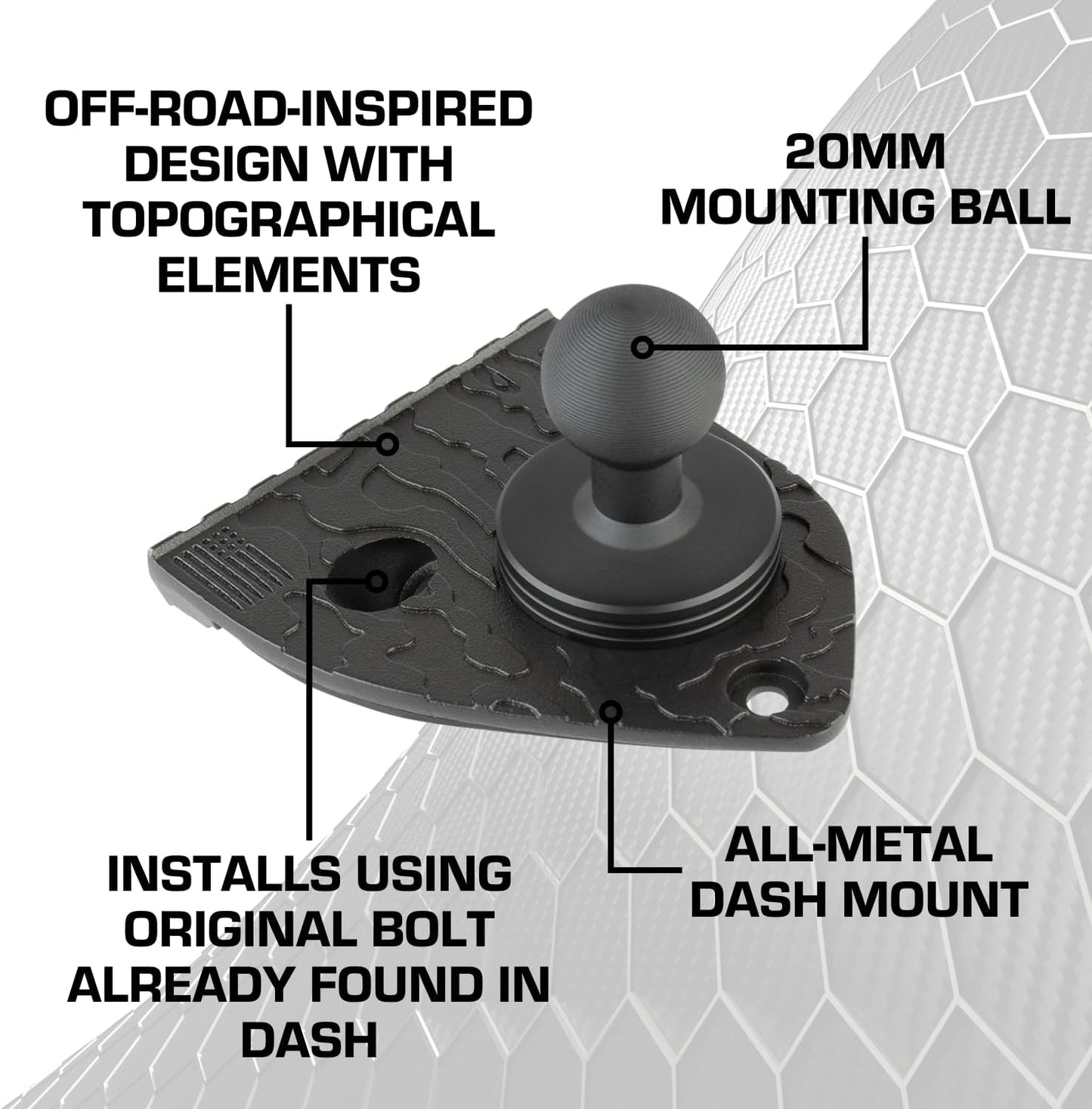 Soporte teléfono Jeep Wrangler JL 4xe 21-23 pasajero