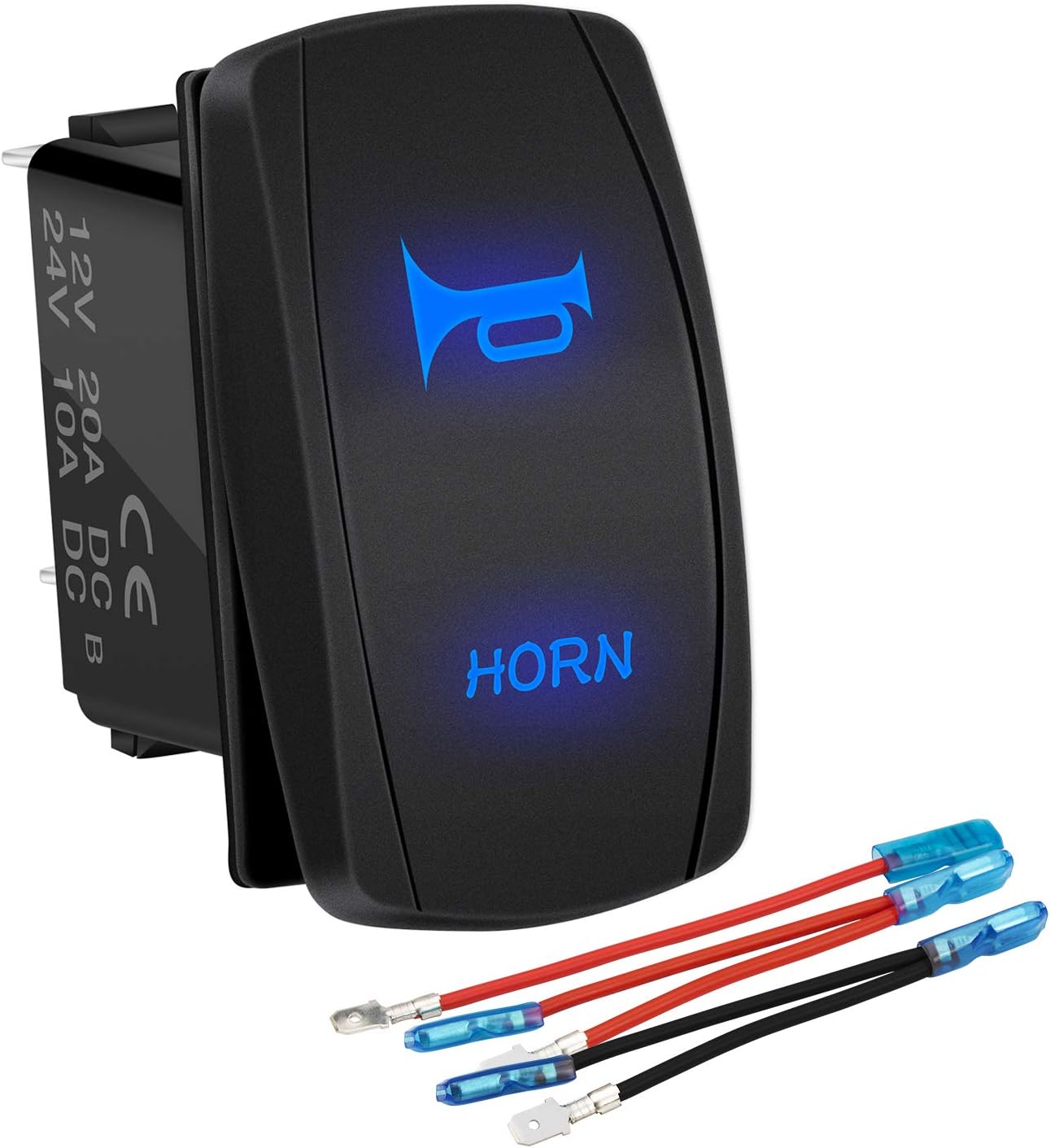 Interruptor basculante 12V LED azul para Ranger