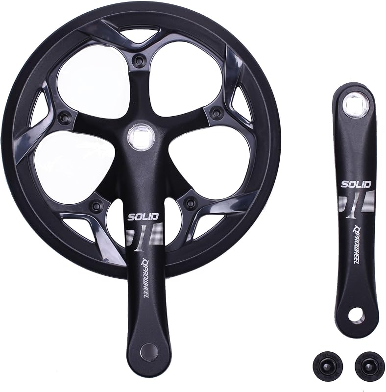 Set bielas BCD 52T 5.118" rueda cadena y protector
