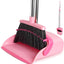 Set escoba recogedor mango largo cocina oficina pelo mascotas