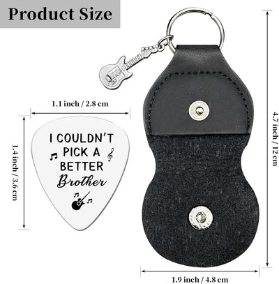 Accesorios púa guitarra acero inox regalo músico